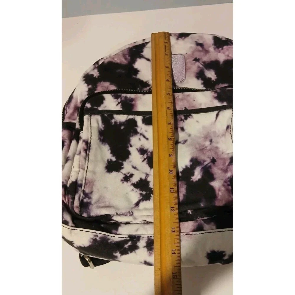 Purple Pink Black IVORY ELLA Tie Dye Back Pack School